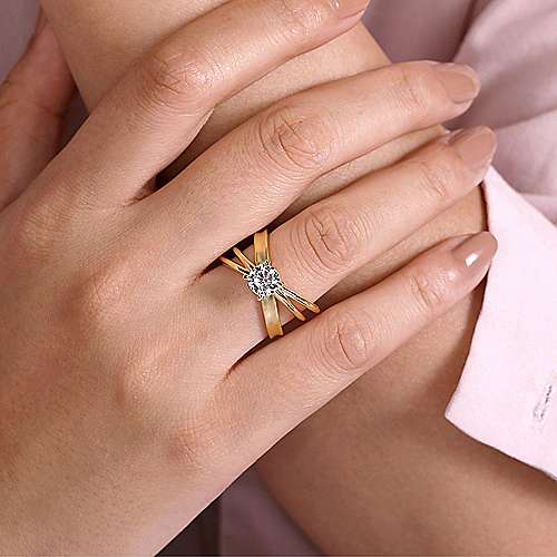 White Gold Pear Diamond Engagement Ring with Diamond Split Shank - Dianna  Rae Jewelry
